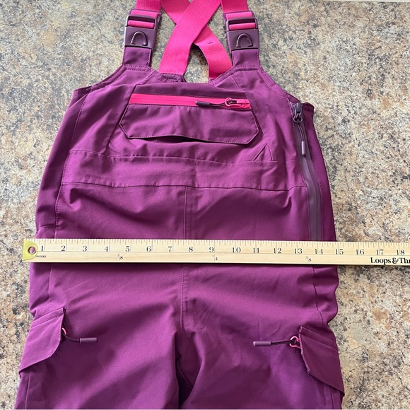 All In Motion 3M Thinsulate Waterproof Windproof Winter Ski Snow Bibs Girls XS - Picture 15 of 16